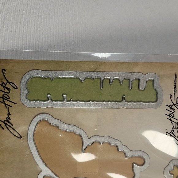 Sizzix Framelits with Stamps (barely used) - Tim Holtz Alterations collection - Picture 3 of 16